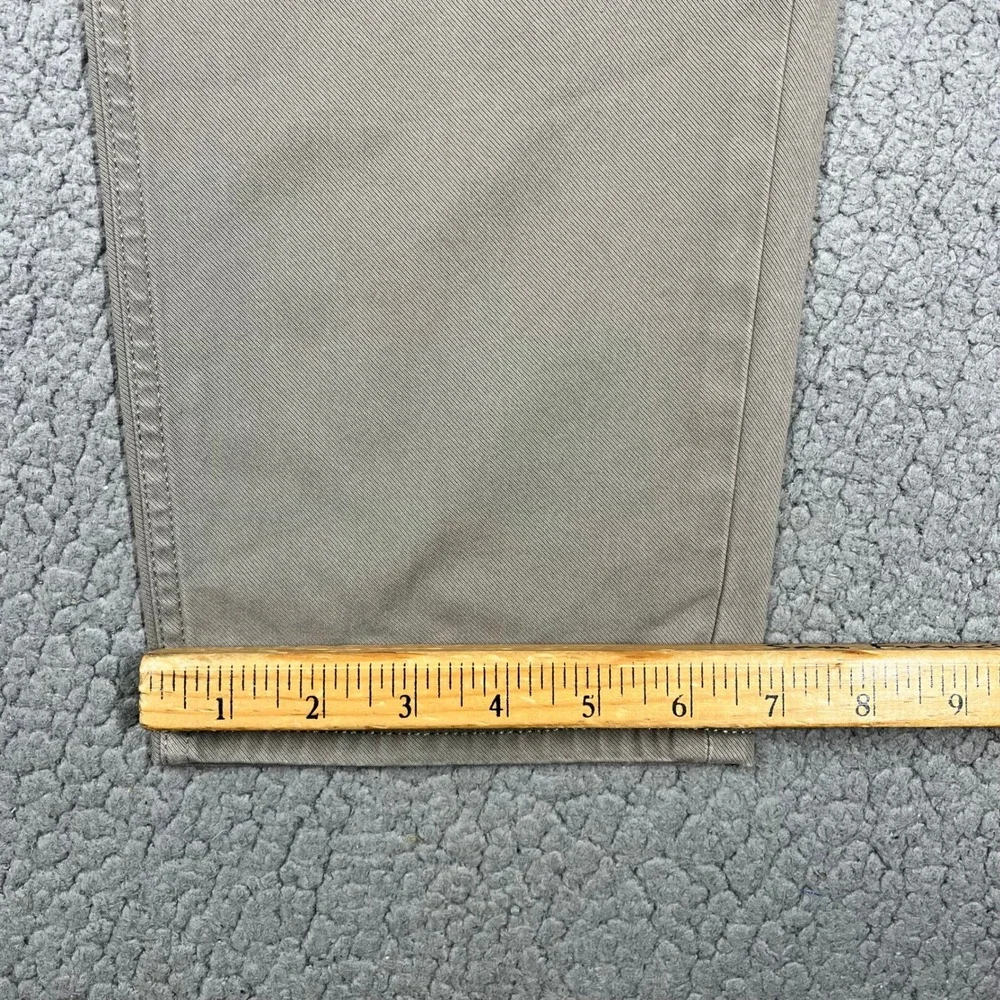 Banana Republic Traveler Pants Athletic Tapered Fit Khaki Tan 36x34 (36x32)